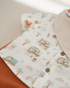 City Muslin Set – 3-Piece Organic Muslin Baby Outfit