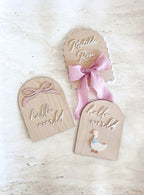 Hello World' Goose Plaque