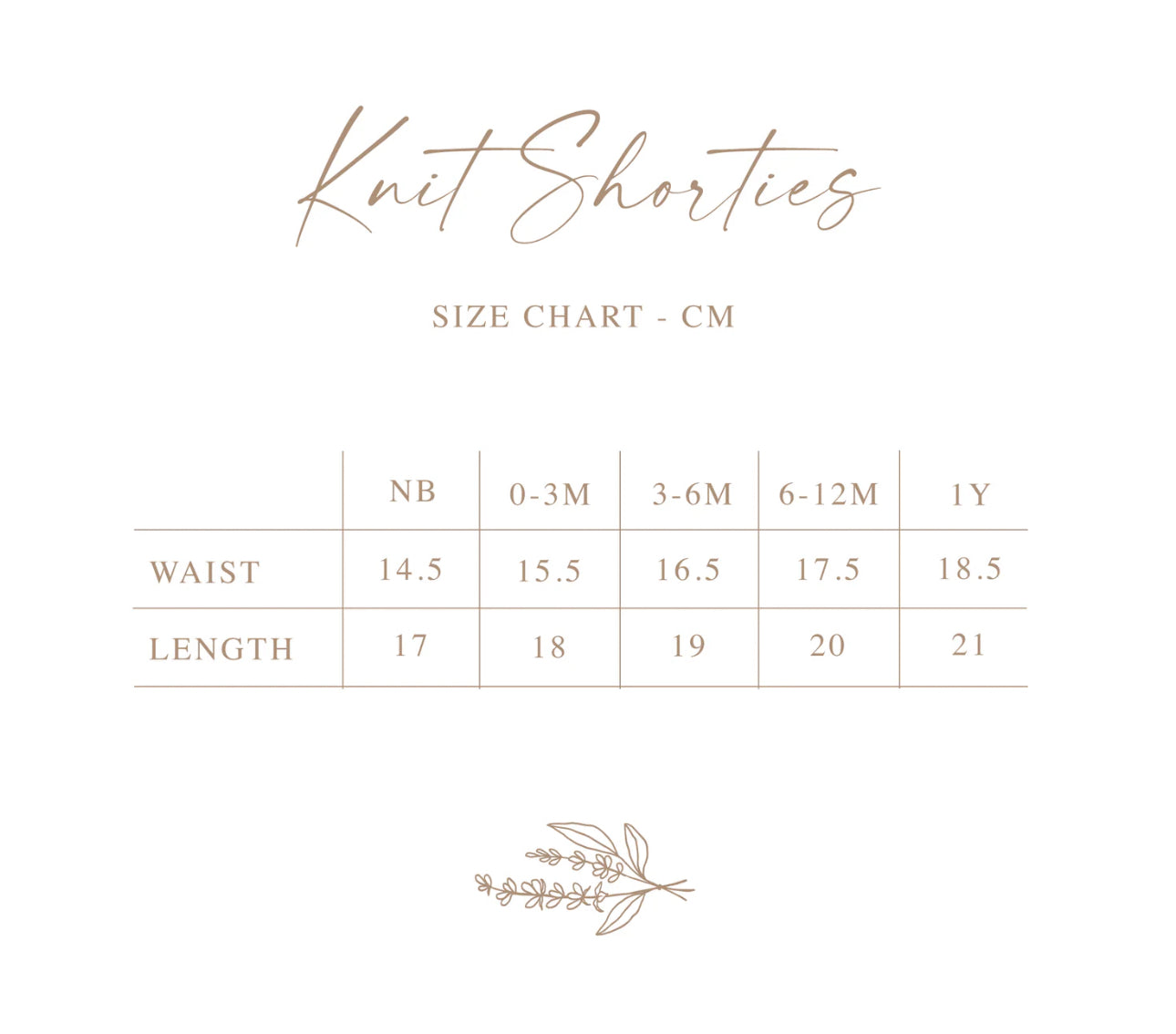Mini Knit Shorties