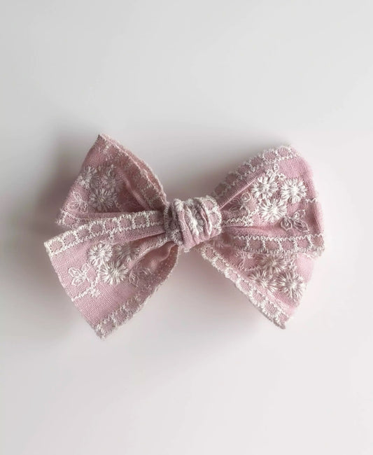 Embroidered Bow