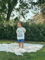 Cargo Shorts Printed T-shirt Set