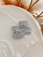 Mini Knit Booties - Powder Blue