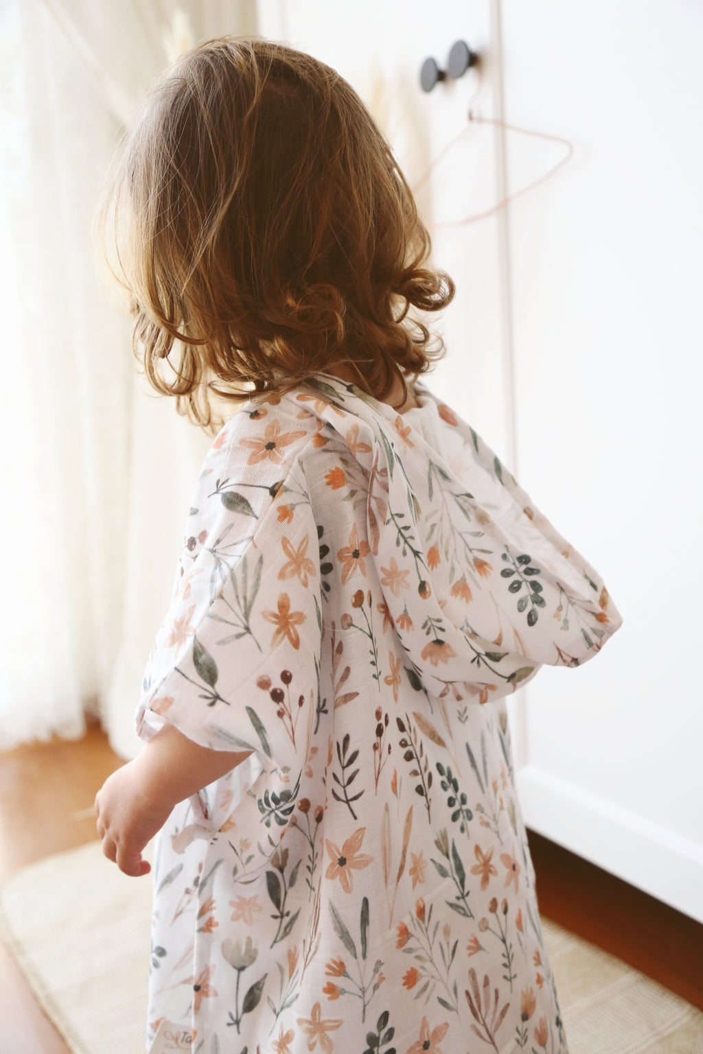 The Botanica Muslin Poncho