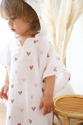 L'Amour Hooded Poncho