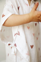 L'Amour Hooded Poncho