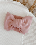Cotton Topknot - Dusty Pink