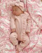 Cotton Topknot - Dusty Pink